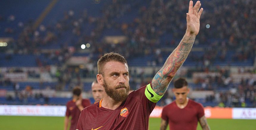 روما يفتقد «دي روسي» في مباراتي ريال مدريد وإنتر