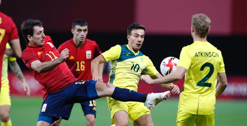 إسبانيا تفوز على أستراليا بهدف.. وتعقد فرص صعود منتخب مصر الأولمبي