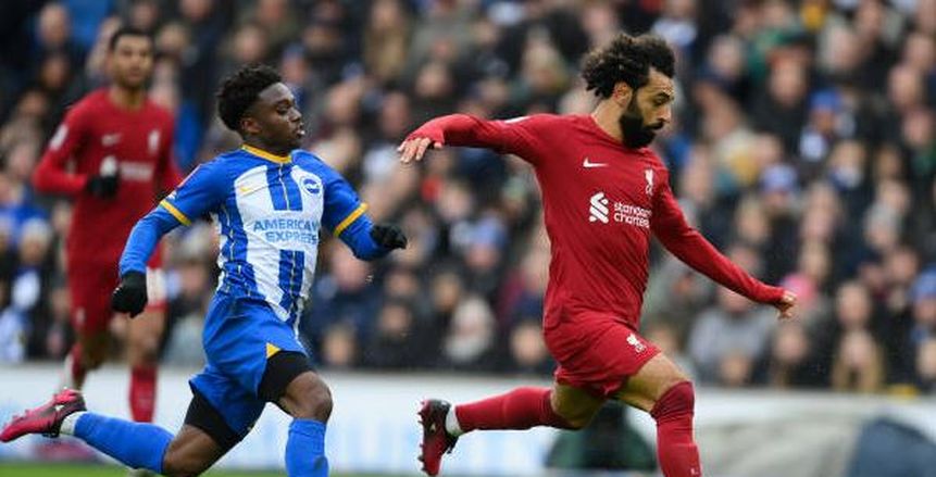 محمد صلاح يقود تشكيل ليفربول الرسمي أمام برايتون