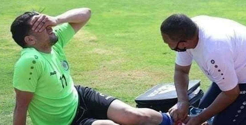 إصابة محمد الشامي في تقسيمة الإسماعيلي الودية