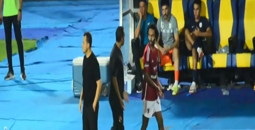 تفاصيل مشادة حسين الشحات ومدرب الأهلي في لقاء إنبي
