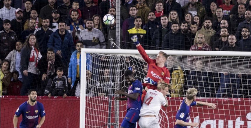 شاهد|بث مباشر لمباراة برشلونة وأشبيلية في نهائي كأس ملك إسبانيا