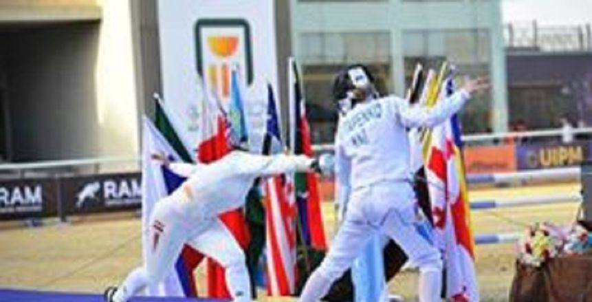 منتخب سيدات السلاح يفوز بالميدالية الذهبية ببطولة أفريقيا