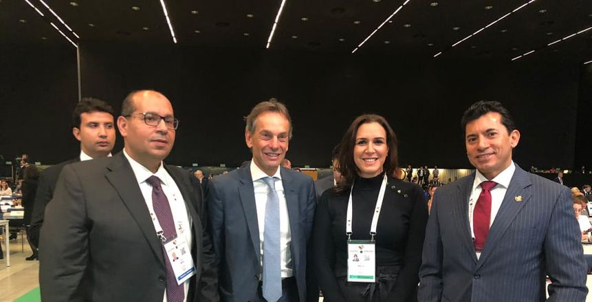 أنشطة موسعة لوزير الرياضة ورانيا علواني وإدريس على هامش مؤتمر مكافحة المنشطات