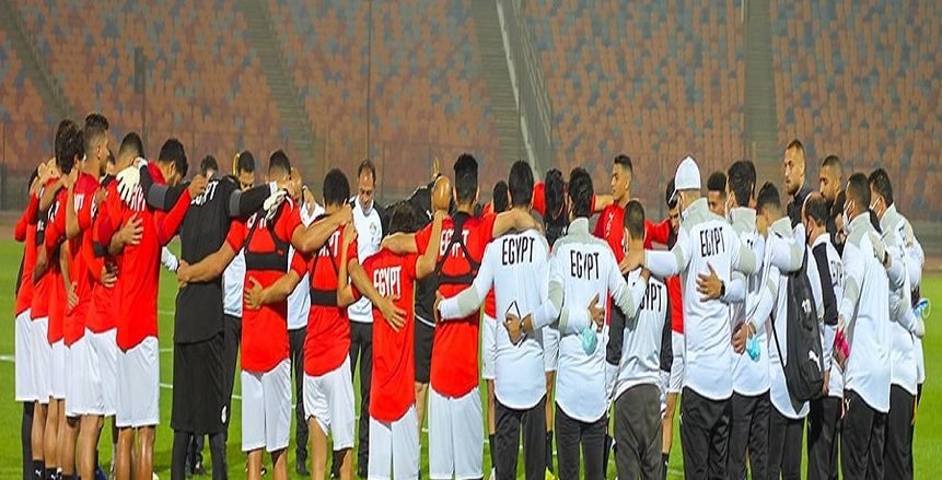 منتخب مصر يؤدي مرانه الأول استعدادا لمباراتي كينيا وجزر القمر «صور»