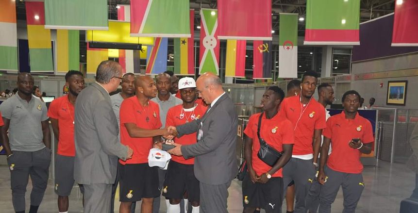 بعثة منتخب غانا تغادر القاهرة عقب خروجها من كأس الأمم الأفريقية