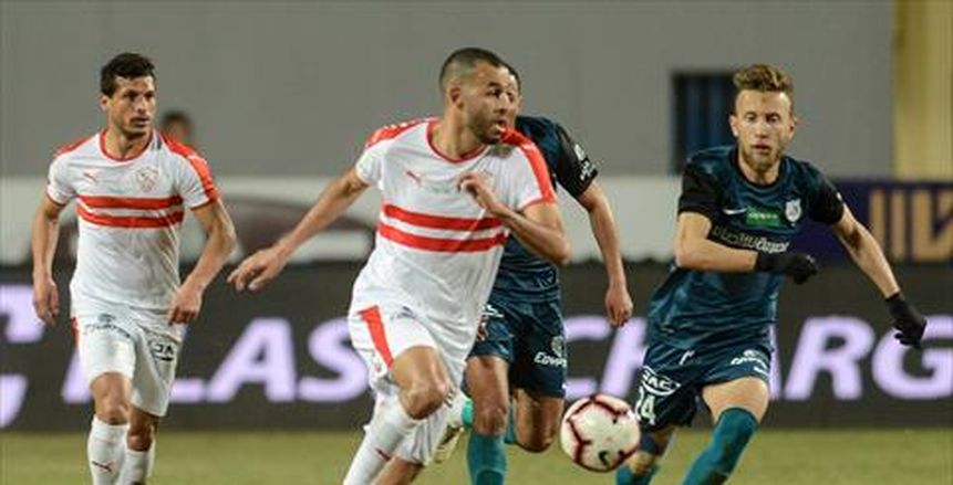 شوط أول.. تعادل بين الزمالك وإنبي.. وهدف تاريخي لمحمد بسيوني (فيديو)