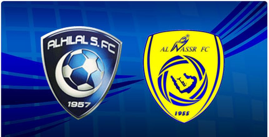 الهلال يسعي للحفاظ علي صدارة الدوري السعودي امام النصر