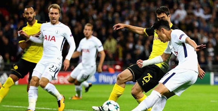 دوري أبطال أوروبا| موعد مباراة توتنهام ضد بوروسيا دورتموند والقنوات الناقلة