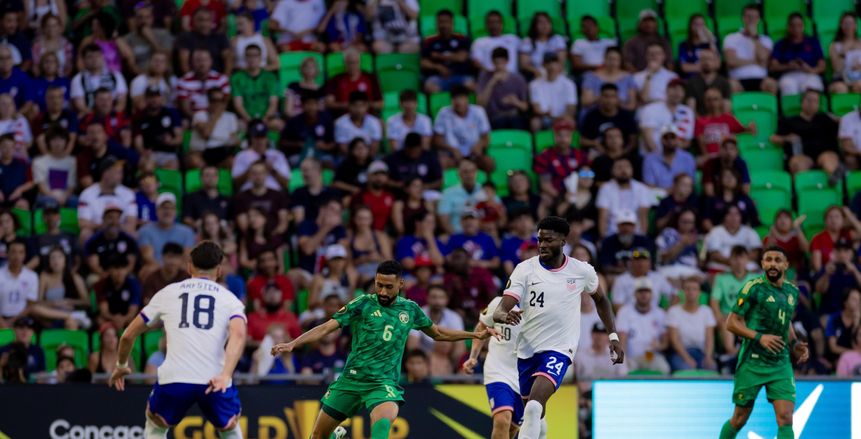 السعودية تخسر أمام الولايات المتحدة الأمريكية في الكأس الذهبية