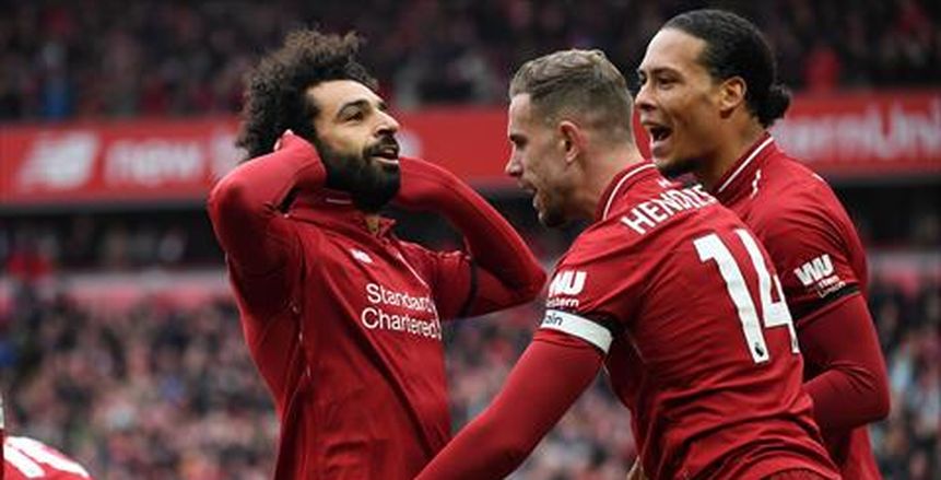 شاهد هدف محمد صلاح الرائع في مرمى تشيلسي من كل زوايا ومدرجات ملعب أنفيلد