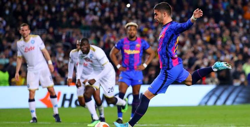 موعد مباراة نابولي وبرشلونة في الدوري الأوروبي والقنوات الناقلة