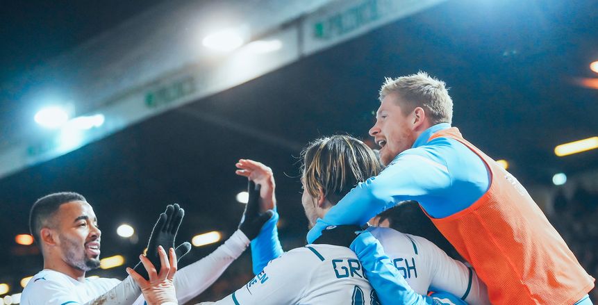 مانشستر سيتي إلى ربع نهائي كأس الاتحاد الإنجليزي بثنائية في بيتربوره