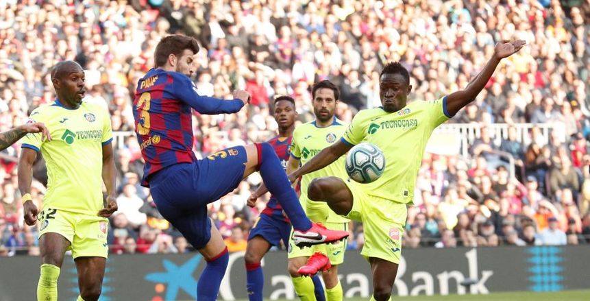 ثلاثي هجومي في تشكيل برشلونة أمام خيتافي بالدوري الإسباني