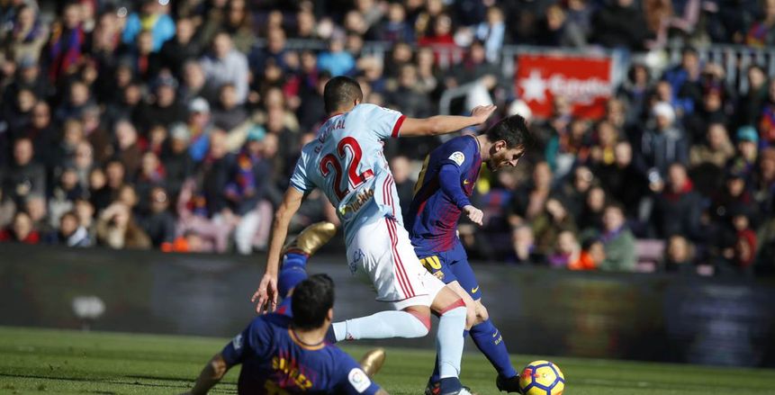 بالفيديو| برشلونة يتعادل إيجابيا مع سيلتا فيجو بالشوط الأول