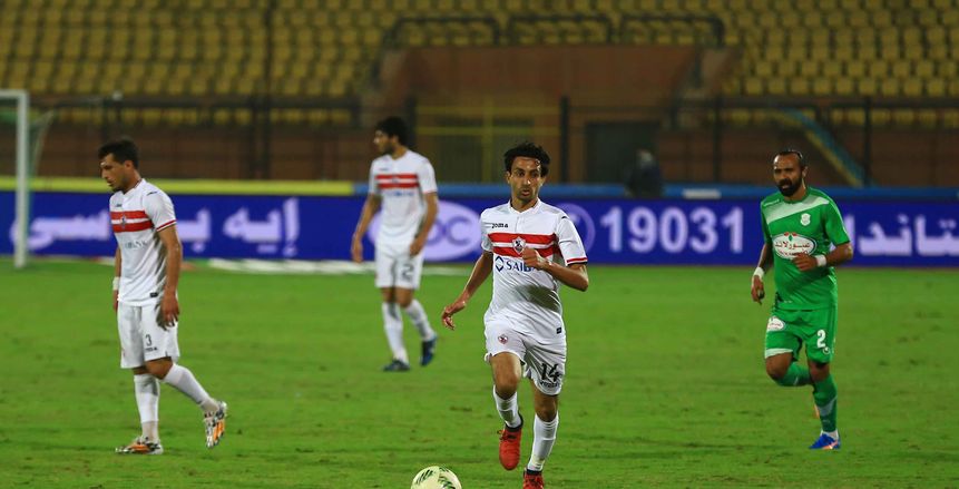 ايمن حفني يؤدي تدريبات جري خفيف