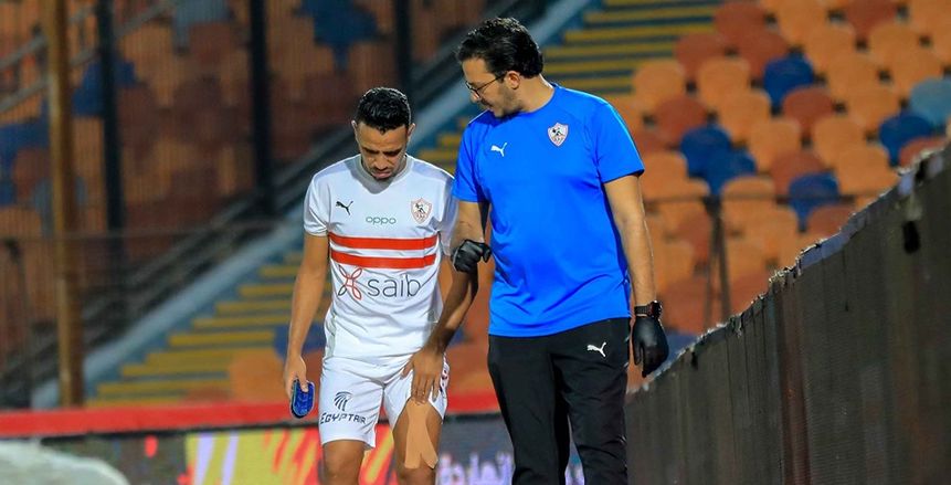 الونش ينتظم في التدريبات الجماعية للزمالك استعدادا لسموحة