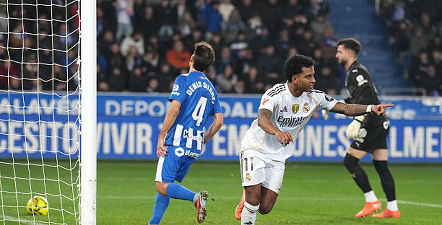 رودريجو يٌنقذ تشابي ألونسو ويقود ريال مدريد لتخطي ألافيس في الليجا