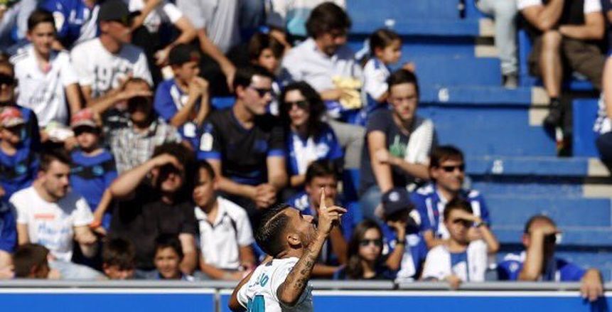 الدوري الإسباني| الشوط الأول.. «سيبايوس» يتألق في أول مشاركاته مع ريال مدريد ويحرز هدفين