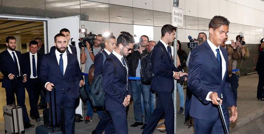 بالصور| ريال مدريد يصل ألمانيا استعدادا لمواجهة دورتموند