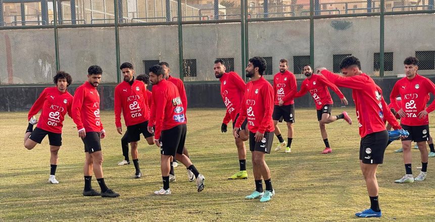 منتخب المحليين يواصل تدريباته قبل السفر إلى جنوب أفريقيا «صور»