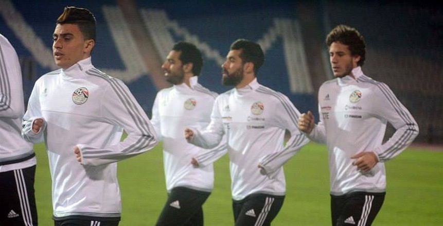بالصور| تدربيات المنتخب الوطني في اليوم الثالث استعدادًا للأمم الإفريقية