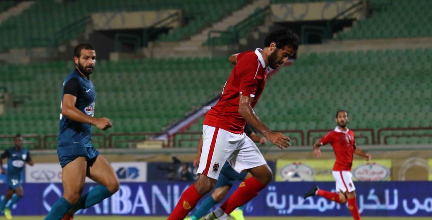 بالفيديو| مروان محسن يهدر هدفًا لمنتخب مصر أمام مالي