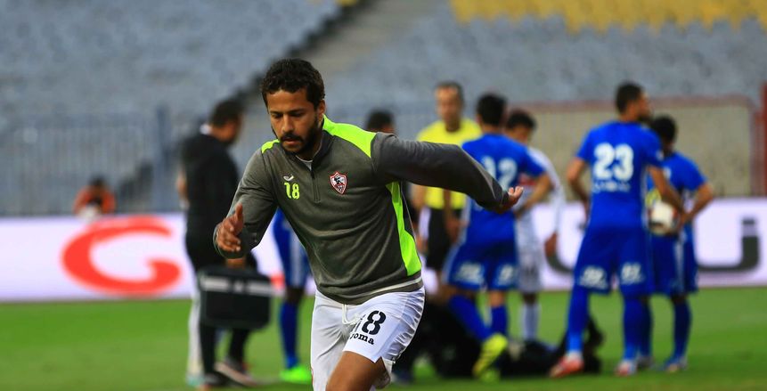 احمد رفعت ينتظم في تدريبات الزمالك