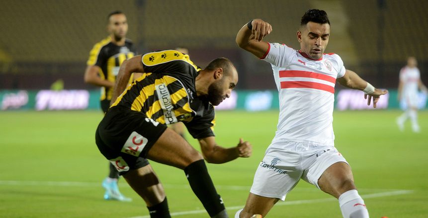 إدواردو يحرز أول أهداف المقاولون العرب في مرمى الزمالك (فيديو)