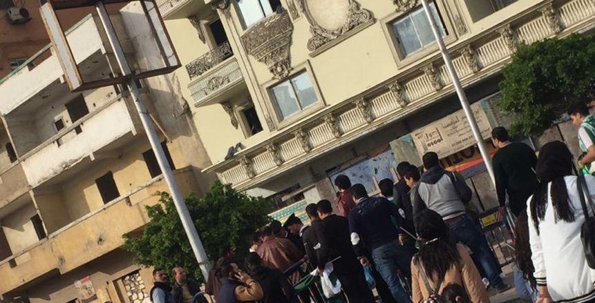 بالصور| جماهير المصري تتوافد على ستاد بورسعيد