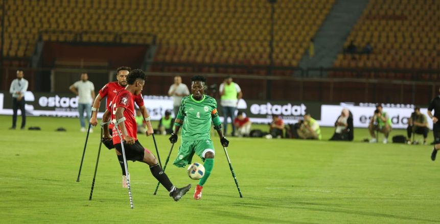 مصر تتعادل مع نيجيريا في افتتاح كاس أمم إفريقيا للساق الواحدة