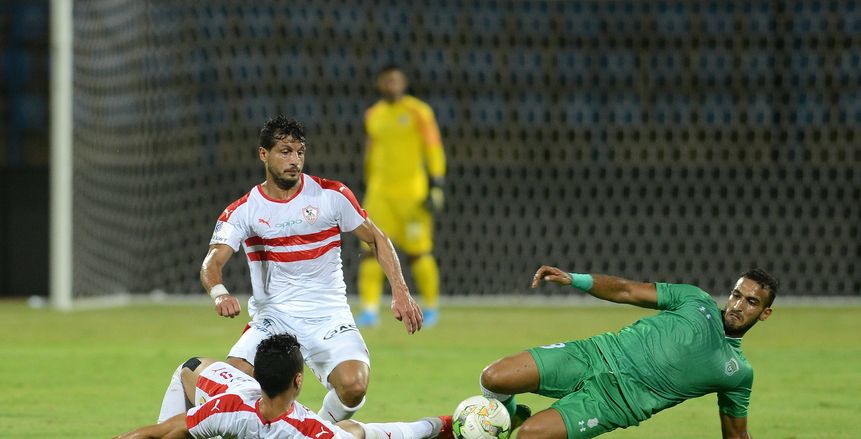 الزمالك يفرض غرامة مالية على طارق حامد بسبب الطرد أمام مصر المقاصة
