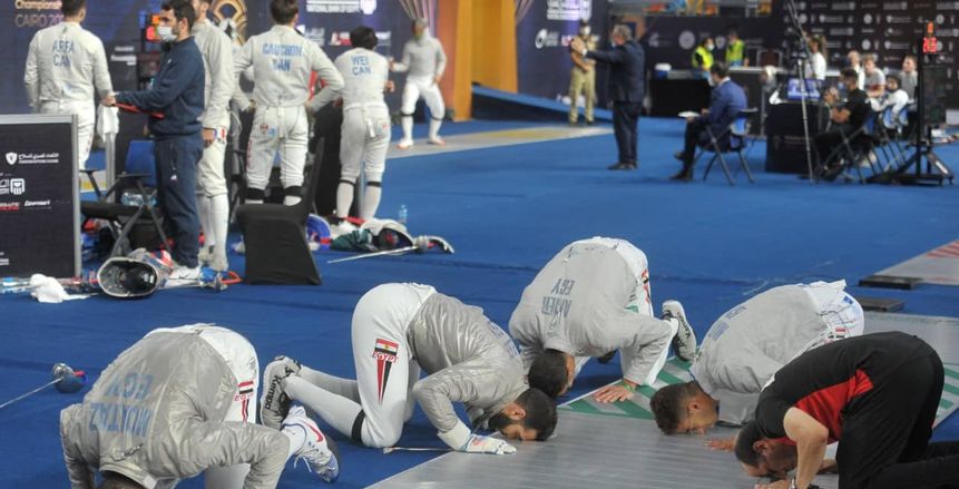 رجال مصر في سلاح السيف يكتسحون تشيلي وكولومبيا ببطولة العالم