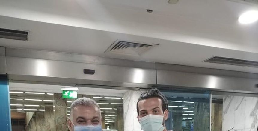 وصول السوري عمر الميدانى استعدادا للمشاركة في تدريبات الاتحاد السكندري