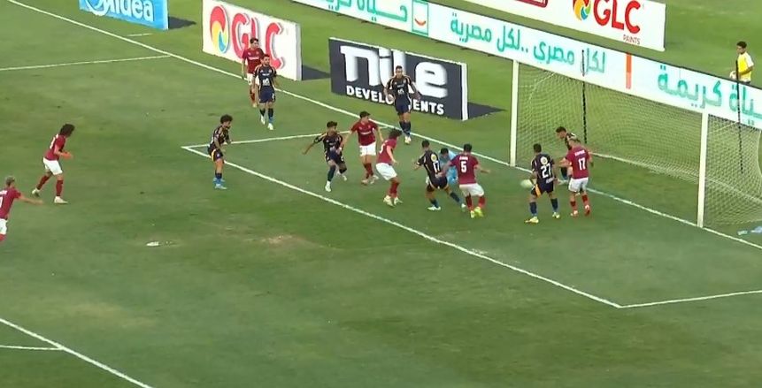 ياسر إبراهيم «منقذ» الأهلي أمام سيراميكا كليوباترا (فيديو)