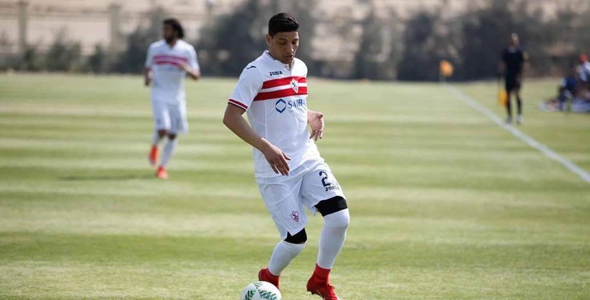 التقرير الطبى يحدد برنامج محمد مسعد فى الزمالك