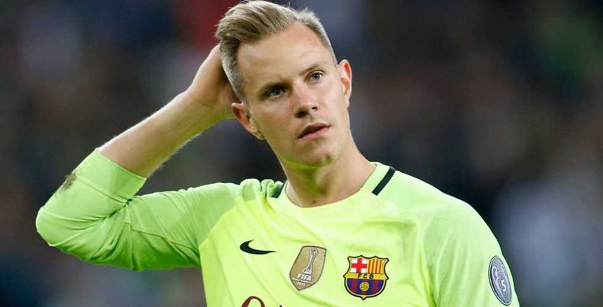 بالصور| حارس برشلونة يتضامن مع شهداء مسجد الروضة