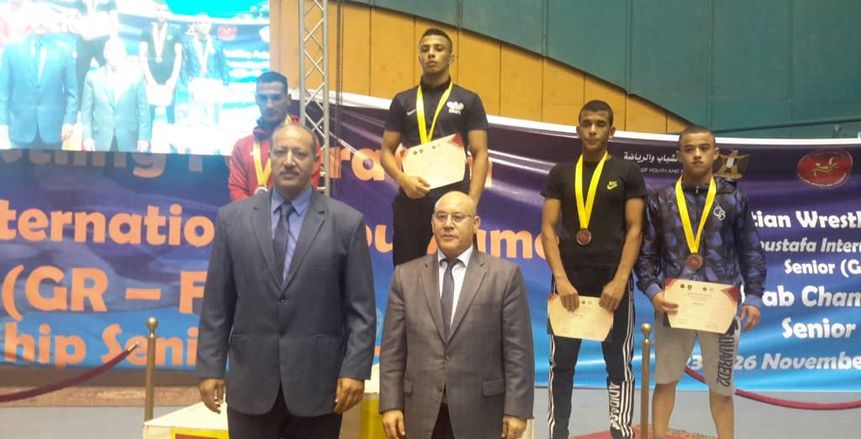 تفوق مصري في أول أيام بطولة إبراهيم مصطفى للمصارعة