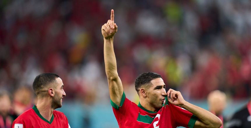«جيبوها يالولاد».. رقم تاريخي ينادي زياش وحكيمي في مواجهة المغرب وكرواتيا