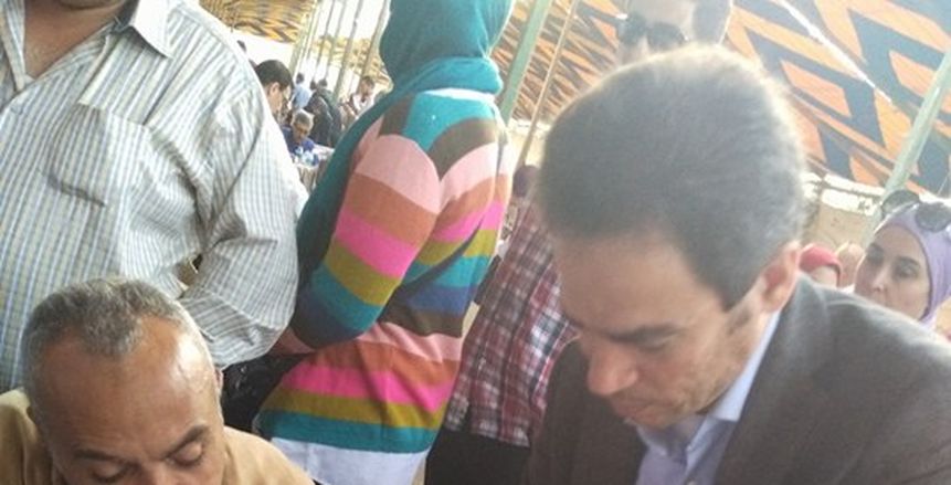 بالصور| «المسلماني والفولي« يصوتان في انتخابات الزهور