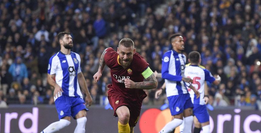 بالفيديو| دي روسي يتعادل لـ«روما» أمام بورتو بـ«أبطال أوروبا»