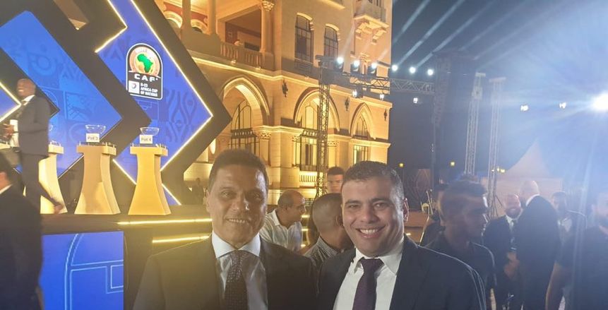بالصور.. متعب والبدري "حبايب" في قرعة أمم أفريقيا تحت 23 سنة
