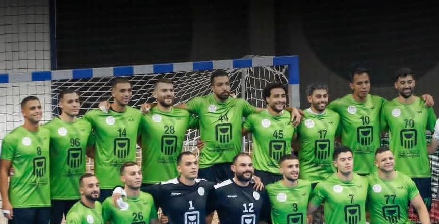 البنك الأهلي يلتقي بالنواعير السوري في البطولة العربية للأندية اليد