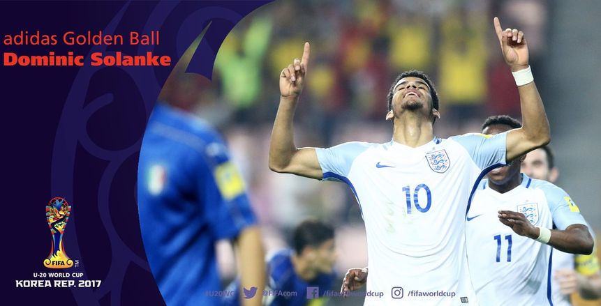 مونديال الشباب| دومينيك سولانكي أفضل لاعب بالبطولة