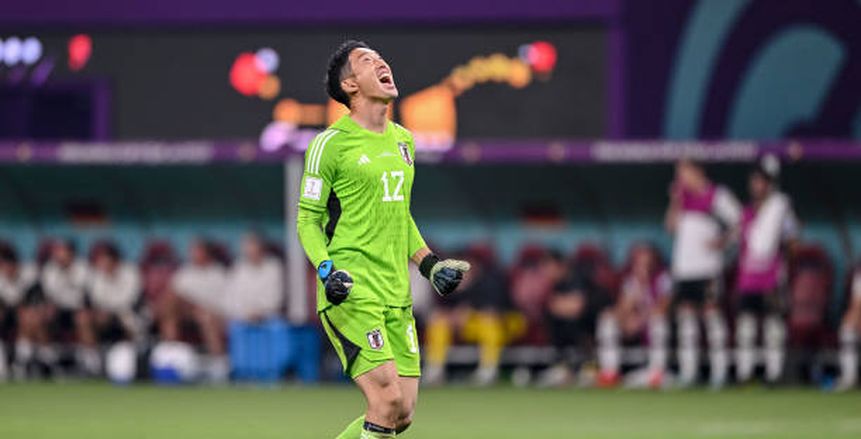 حارس اليابان أفضل لاعب في مباراة ألمانيا بكأس العالم.. 8 تصديات