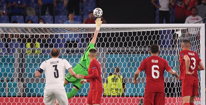 التعادل السلبي يحسم الشوط الأول بين إيطاليا وتركيا في افتتاح يورو 2020