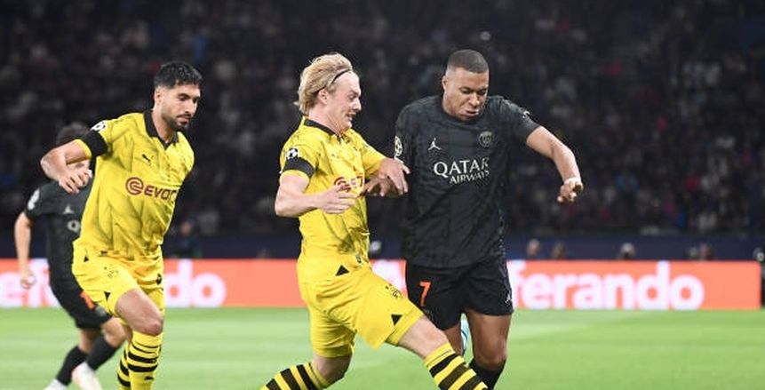 التعادل يحسم الشوط الأول من لقاء باريس سان جيرمان وبروسيا دورتموند