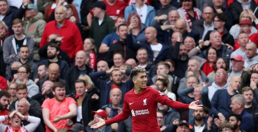 ليفربول يدرك التعادل أمام أرسنال عن طريق فيرمينو