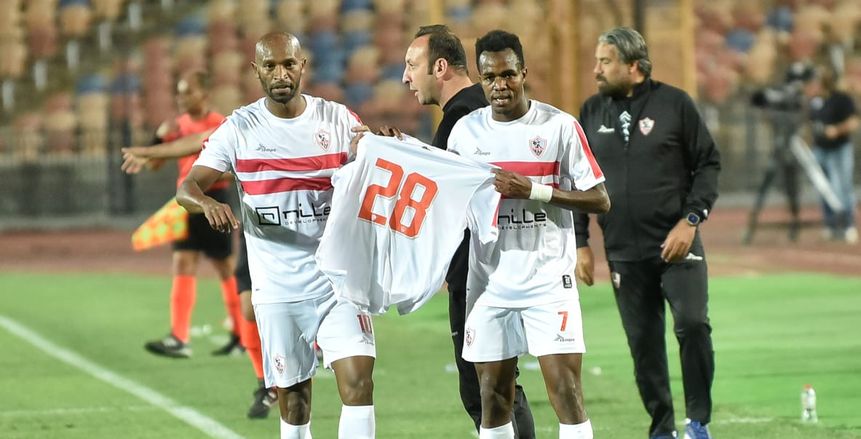 لفتة طيبة من لاعبي الزمالك تجاه الونش أمام أسوان بالدوري «صور»