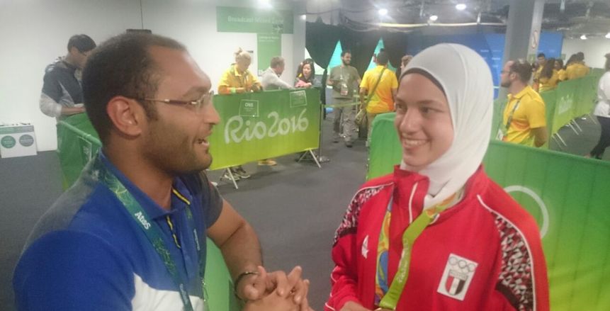 هداية ملاك: كلام الرئيس عنى حفزنى للفوز  ولن أبيع بلدى يوماً للعب باسم أمريكا